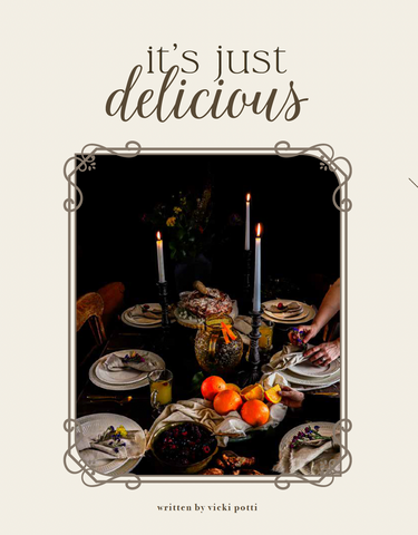 It's Just Delicious cookbook cover